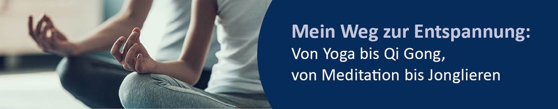 Meditierende Menschen - symbolisiert die Vielzahl an Entspannungstechniken